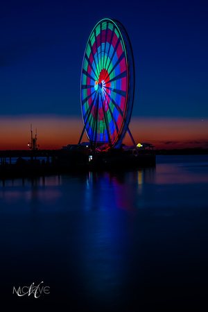 ©M Cleve Photography DSC02288 National Harbor Sunset