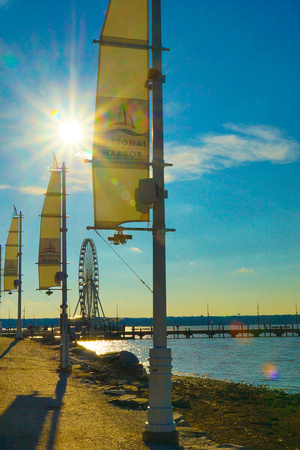 ©M Cleve Photography DSC06089 National Harbor Sunset