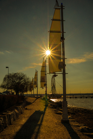 ©M Cleve Photography DSC06077 National Harbor Sunset