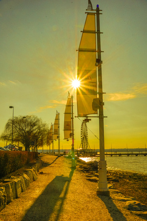 ©M Cleve Photography DSC06077 National Harbor Sunset-2