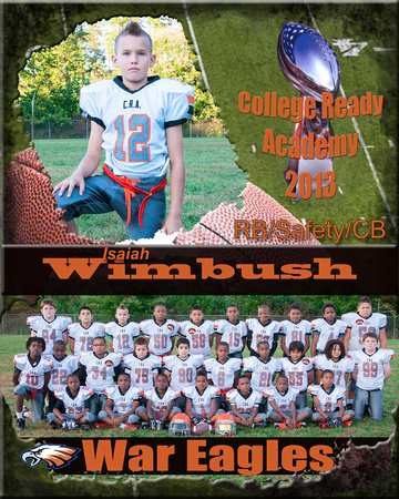 © M.Cleve Photography 12 War Eagles Football Memory Mate 2013
