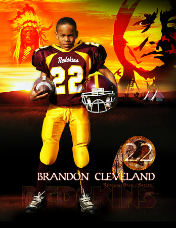 Brandon Cleveland Rookie card 2011